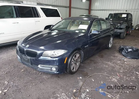 2014 BMW 528I xDrive z USA, uszkodzony, nr VIN WBA5A7C51ED615320